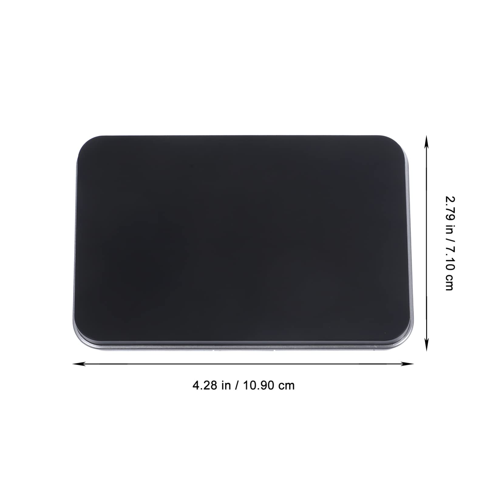 Magnetic Refillable Makeup Palette with Mirror - Empty Eyeshadow & Lipstick Palette for Custom Blush, Powder & Eyeshadow - 2PCS - Perfect for Travel & Professional Makeup Artists