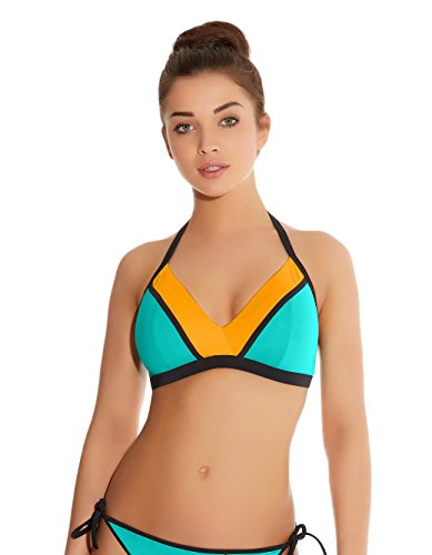 Freya Bondi AS3242 Seaspray Soft Triangle Bikini Top - Women's Swimwear for Beach & Pool - Comfortable & Stylish Summer Bikini Top for Tanning, Vacation & Water Sports