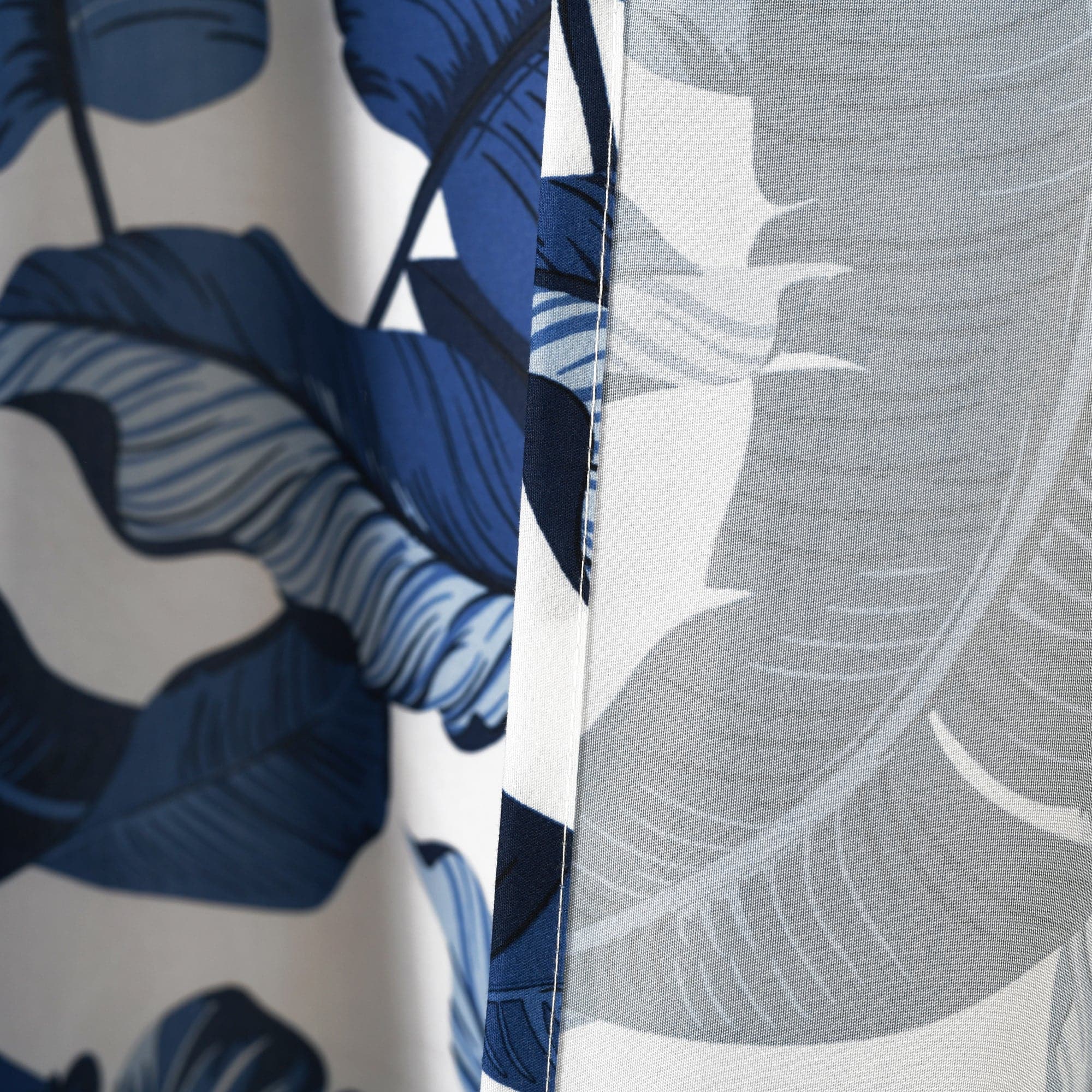 Tropical Paradise Shower Curtain - Waterproof Bathroom Decor with Vibrant Palm Leaf Design - Perfect for Beach, Coastal, or Vacation Themed Bathrooms