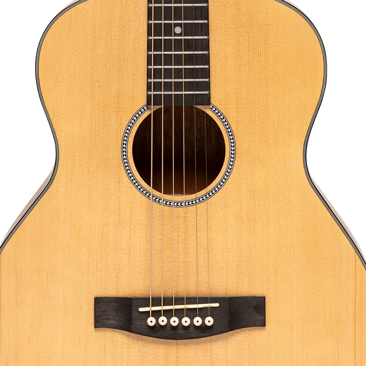 Stagg SA25 A Spruce 6-String Acoustic Guitar - Right-Handed Natural Finish | Perfect for Beginners, Camping & Live Performances