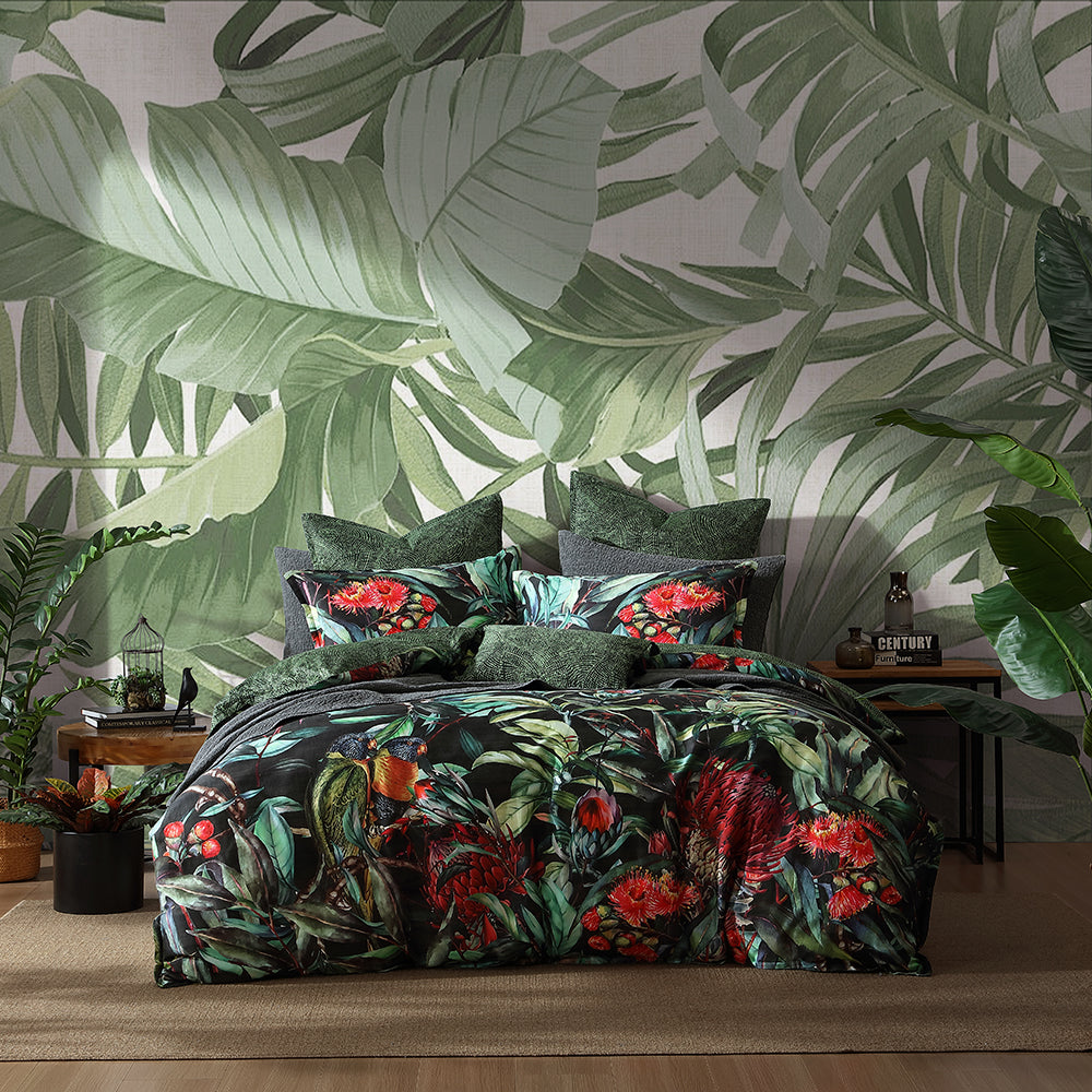 Eltham Quilt Cover Set by Logan & Mason | Premium Cotton Bedding Set | King/Queen Size | Soft & Breathable for All Seasons | Perfect for Master Bedroom & Guest Room Decor