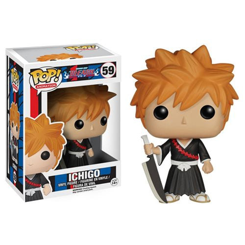Bleach Anime Pop! Vinyl Figure - Ichigo Kurosaki Collectible Toy for Fans | Perfect for Display, Gifts, and Anime Collections