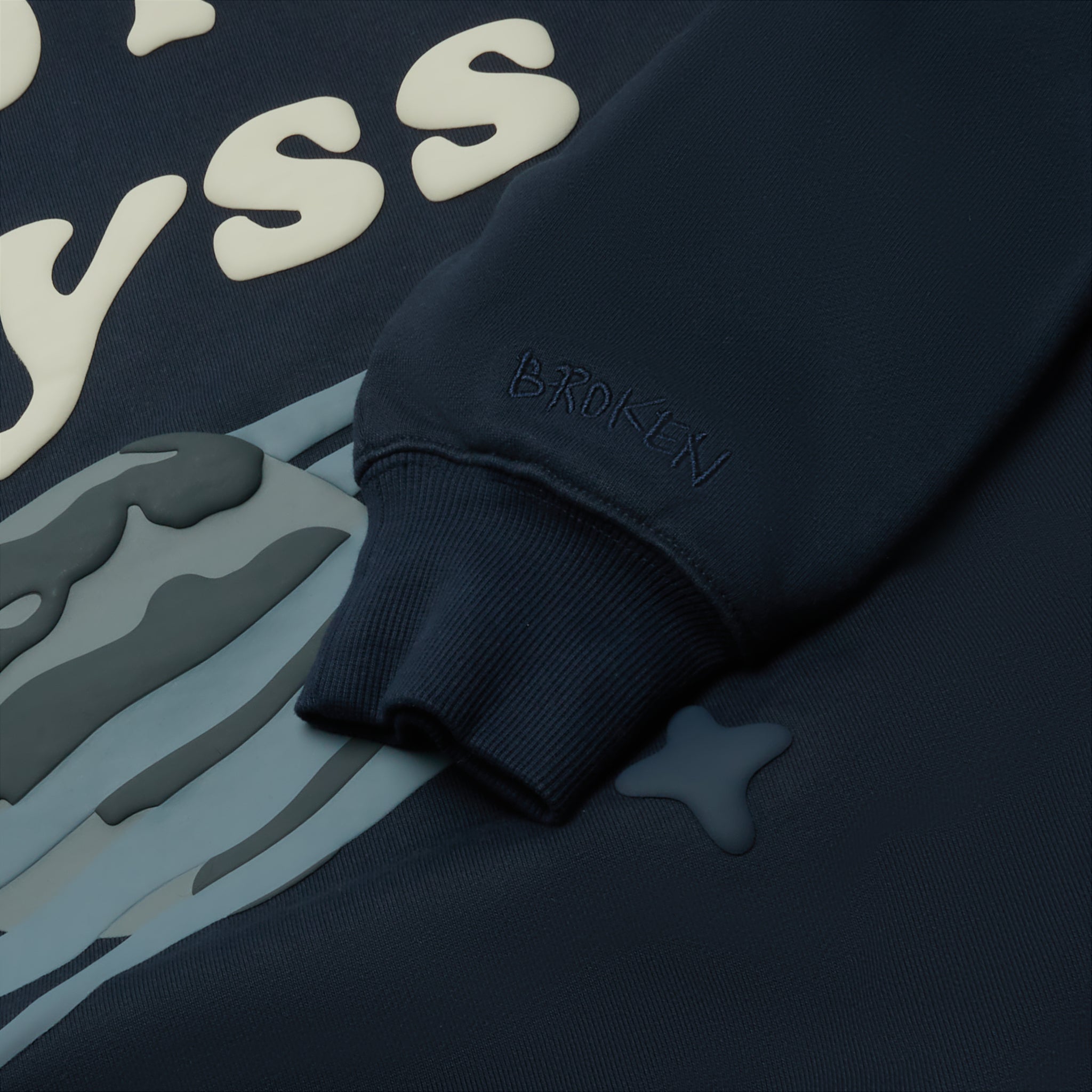 Broken Planet Into The Abyss Outer Space Blue Hoodie - Trendy Streetwear for Men & Women | Perfect for Casual Wear, Urban Fashion, and Space-Themed Outfits