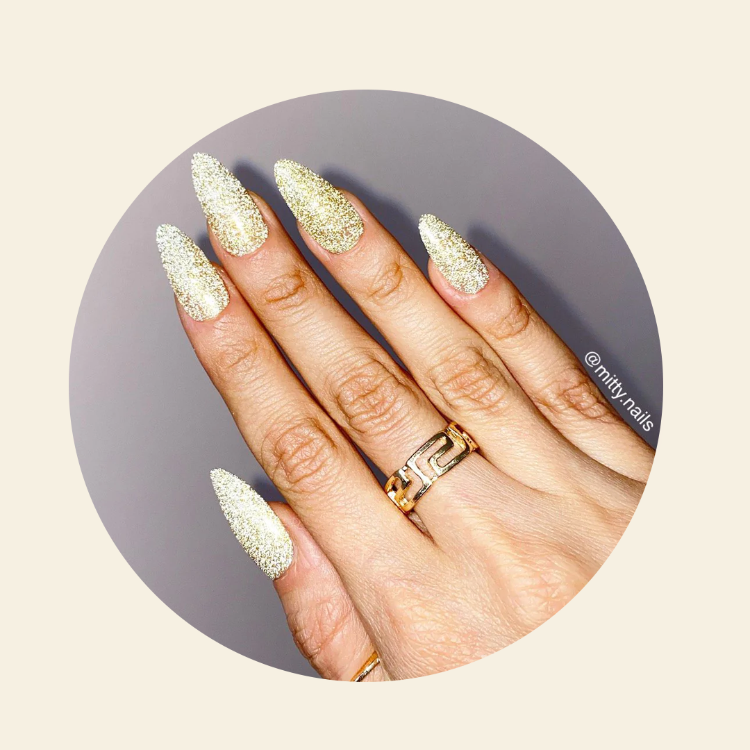 Mitty Night Flash Glitter Golden Hour 15ml - Sparkling Body Glitter for Parties, Festivals & Nightlife - Perfect for Halloween, Raves & Special Events