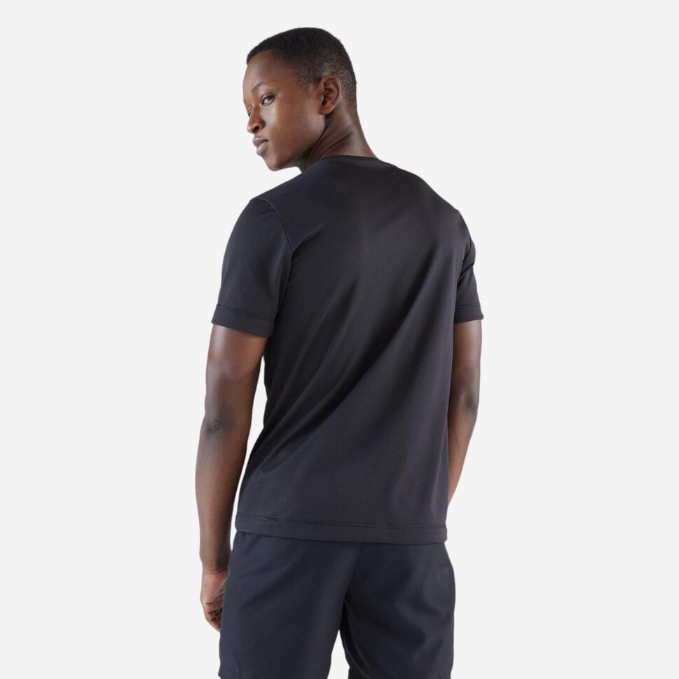 Kiprun Men's Run 100 Dry Running T-Shirt - Moisture Wicking Athletic Shirt for Jogging & Workouts - Perfect for Gym, Marathon Training & Outdoor Sports
