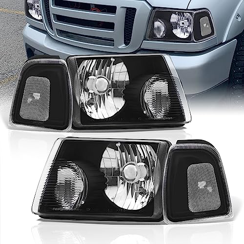 OE Style - Black Housing / Clear Reflector