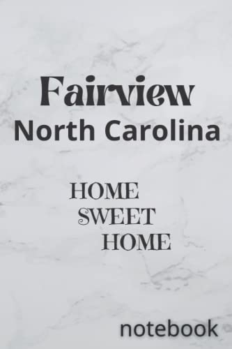 Fairview North Carolina - Home Sweet Home Sign | Rustic Wooden Wall Decor for Farmhouse, Living Room & Porch | Perfect Housewarming Gift