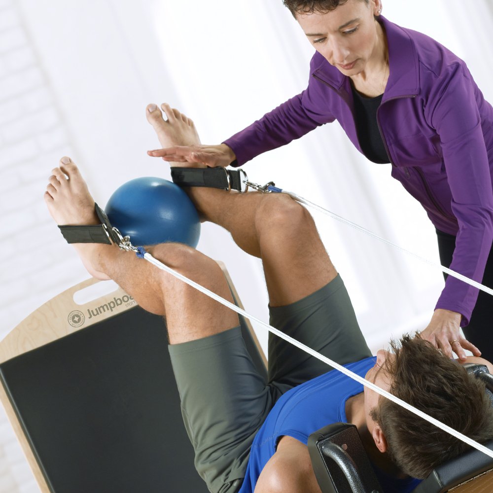 STOTT PILATES Reformer Box with Footstrap - Premium Pilates Equipment for Home & Studio Workouts - Perfect for Strength Training, Flexibility & Rehabilitation Exercises