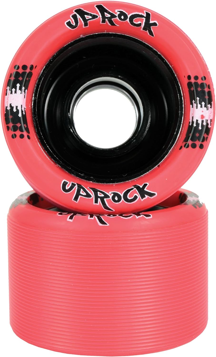 VNLA UpRock Indoor Roller Skate Wheels - High Performance 62mm 95A for Artistic Skating, Rink & Roller Derby - Perfect for Smooth Surfaces & Indoor Skate Parks