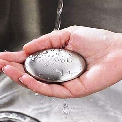 PARVY® Stainless Steel Soap - Odor Eliminator for Hands | Removes Onion, Garlic & Fish Smells | Kitchen & Cooking Essential (1 Pack)