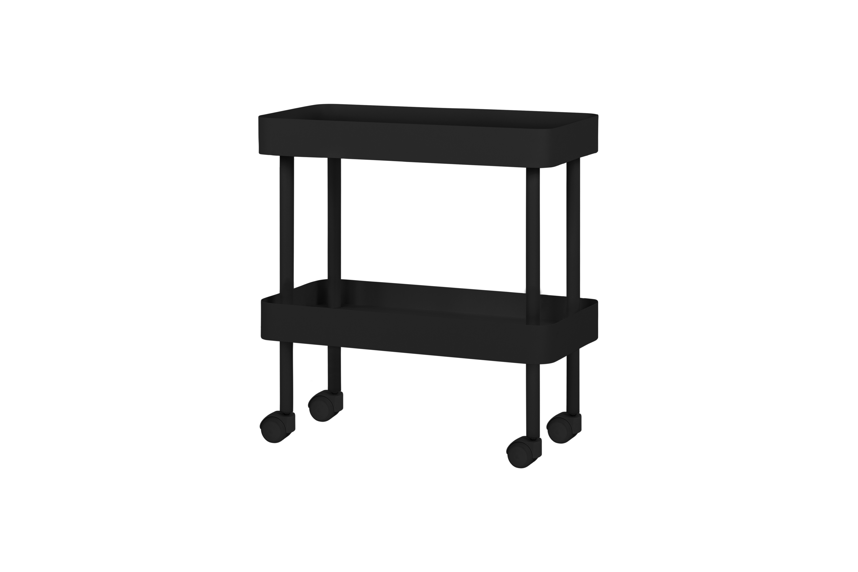 Modern 2-Tier Nolle Console Table - Entryway Sofa Table with Storage Shelf for Living Room, Hallway & Bedroom Decor
