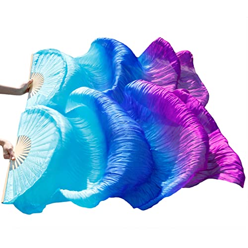 Turquoise blue purple
