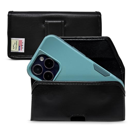 Horizontal - Leather w/ Leather Clip