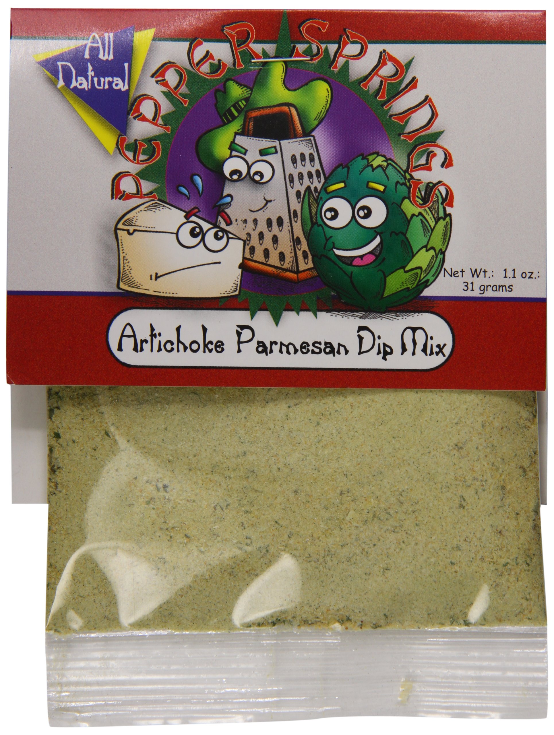 Carmie's Kitchen Artichoke Parmesan Dip Mix - 1.1 oz | Gourmet Artichoke Cheese Dip Seasoning | Perfect for Parties, Appetizers & Entertaining