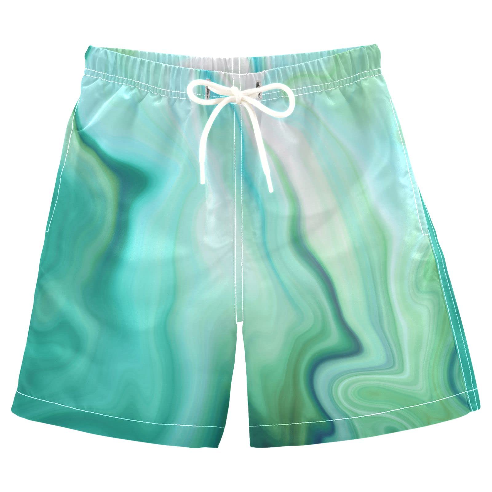 Quick Dry Boys Swim Trunks with Mesh Lining - Comfortable Beach Shorts for Kids Ages 2-16 - Perfect for Swimming, Surfing & Summer Outdoor Activities