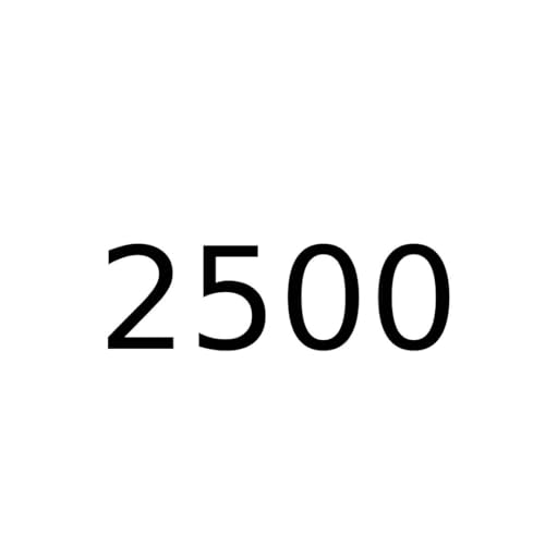 2500 Pieces