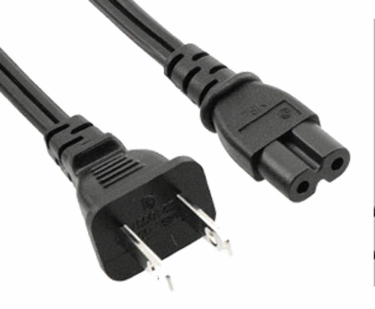 NewPowerGear AC Power Flat Plug Cord Cable for Playstation 2, PS3, Xbox, Sega Saturn & Dreamcast Gaming Consoles - Perfect Replacement for Home Entertainment & Retro Gaming Setups