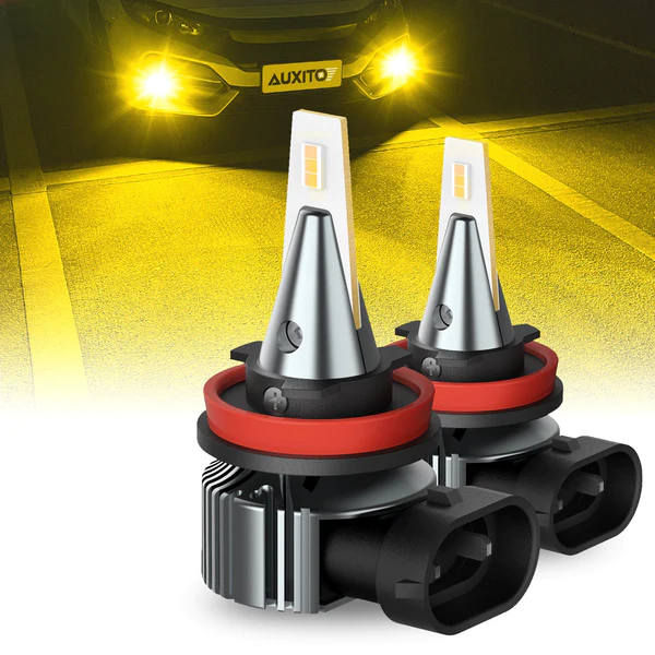 2012-2013 Jeep Grand Cherokee SRT/SRT8 H11/H8 LED Fog Light Bulbs - 6500K White Bright Replacement Lights for Off-Road & Night Driving