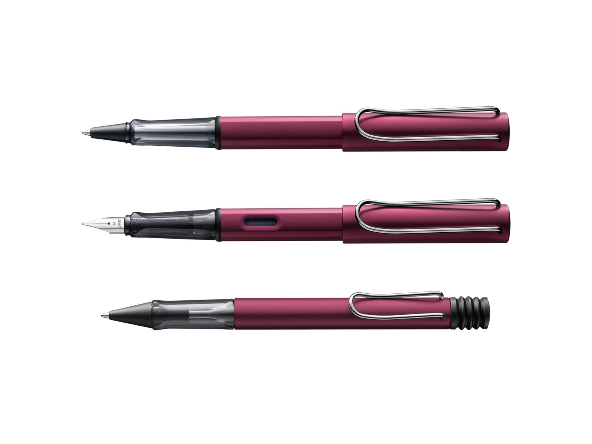 Lamy AL STAR Fountain Pen - Black Purple Limited Edition Collection - Perfect for Writing, Journaling & Gift Giving