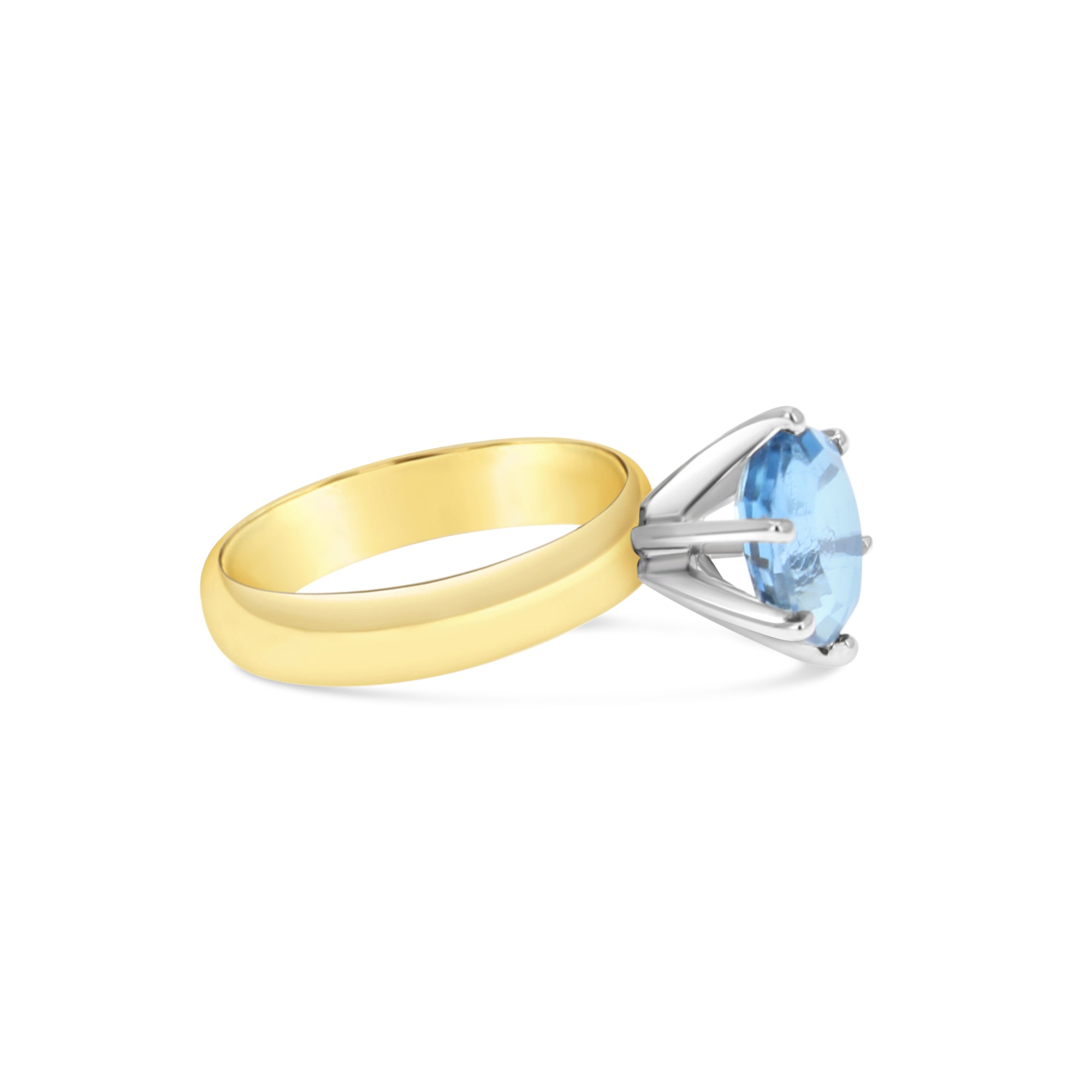 1 Carat London Blue Topaz Engagement Ring - Sterling Silver Wedding Band for Women, Promise Ring, Anniversary Gift - Perfect for Proposals, Bridal Jewelry & Special Occasions