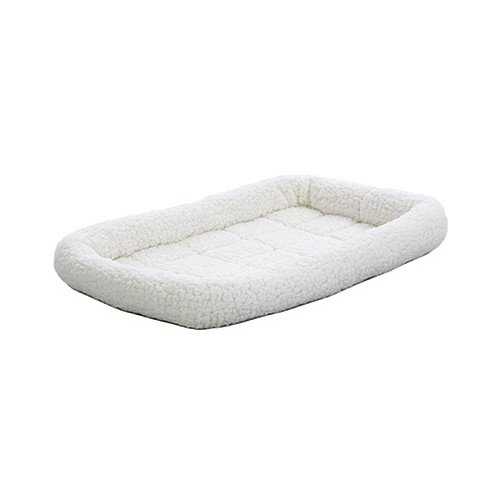 MidWest Pet Carrier Dog Bed for Medium Dogs | Fits 32-Inch Plastic Carriers for Travel & Home