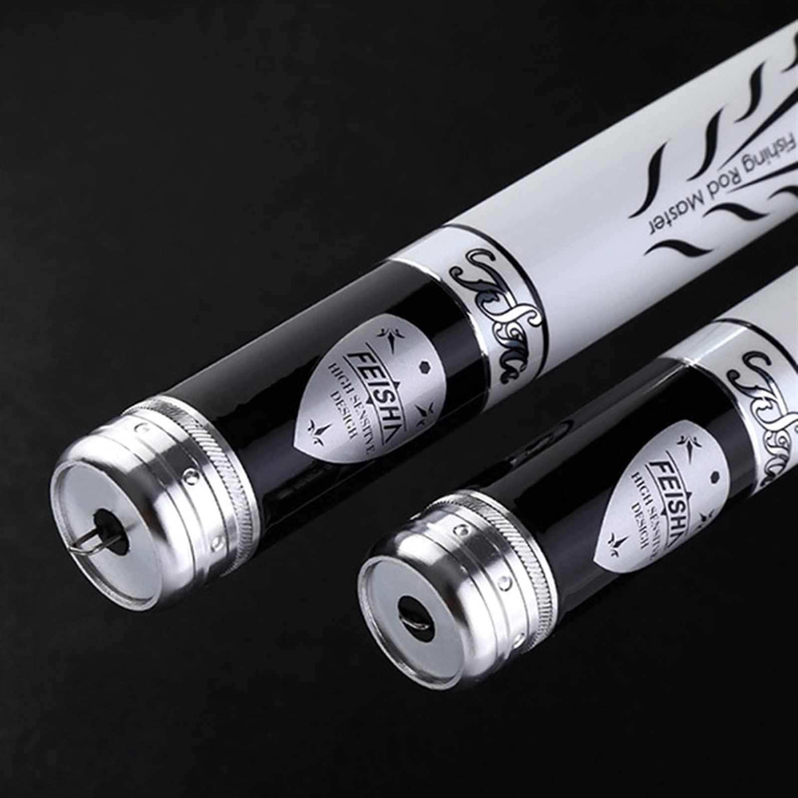 Telescopic Fishing Rod - Portable Spinning Pole for Travel, Surf, Saltwater & Freshwater Fishing | Bass & Boat Fishing Tackle | Compact 4.5ft Design | Perfect for Camping, Beach Trips & Outdoor Adventures