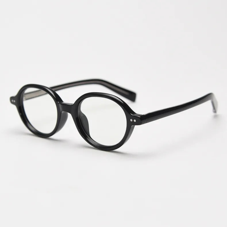 CCspace Women's Full Rim Oval TR90 Titanium Eyeglasses Frame 56970 - Lightweight & Durable Glasses for Work, Reading & Fashion