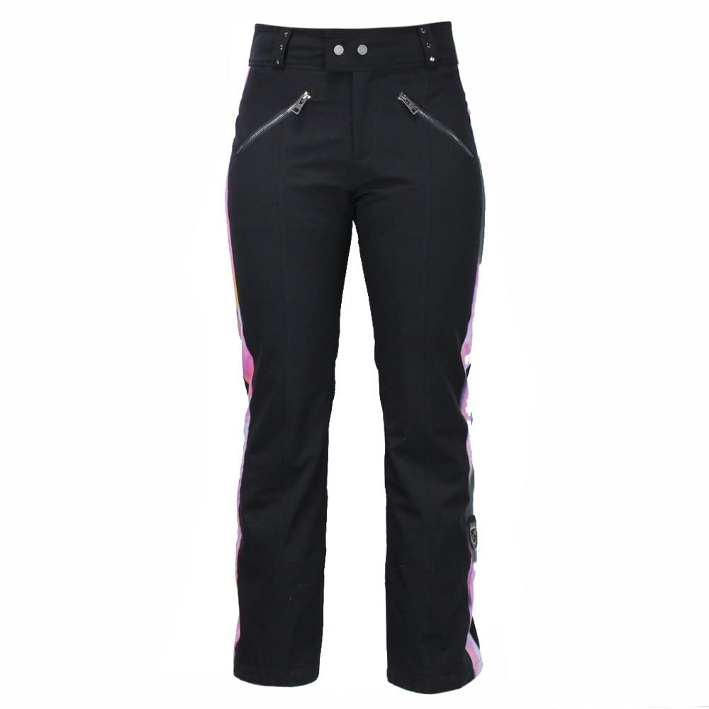 SKEA Kia Women's Insulated Waterproof Ski Pants - Winter Snowboarding Hiking Pants (Size 6, Paint Brush Color) for Cold Weather Outdoor Activities