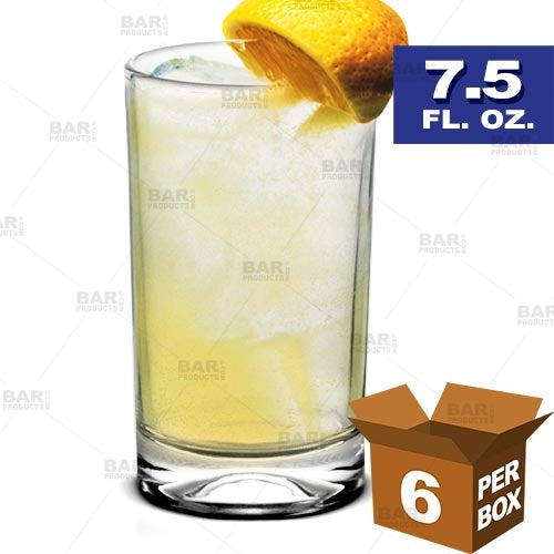 BarConic® Monument Rocks Glasses - Set of 6 (7.5 oz Each) - Perfect for Whiskey, Bourbon, Cocktails & Home Bar Decor