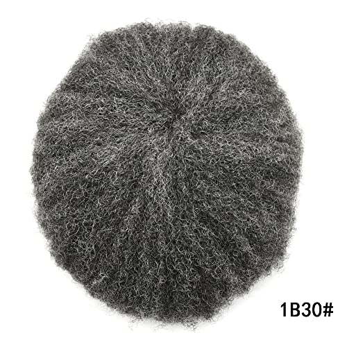 #1B30 1B# OFF BLACK WITH 30% SYNTHETIC GREY-6mm wave