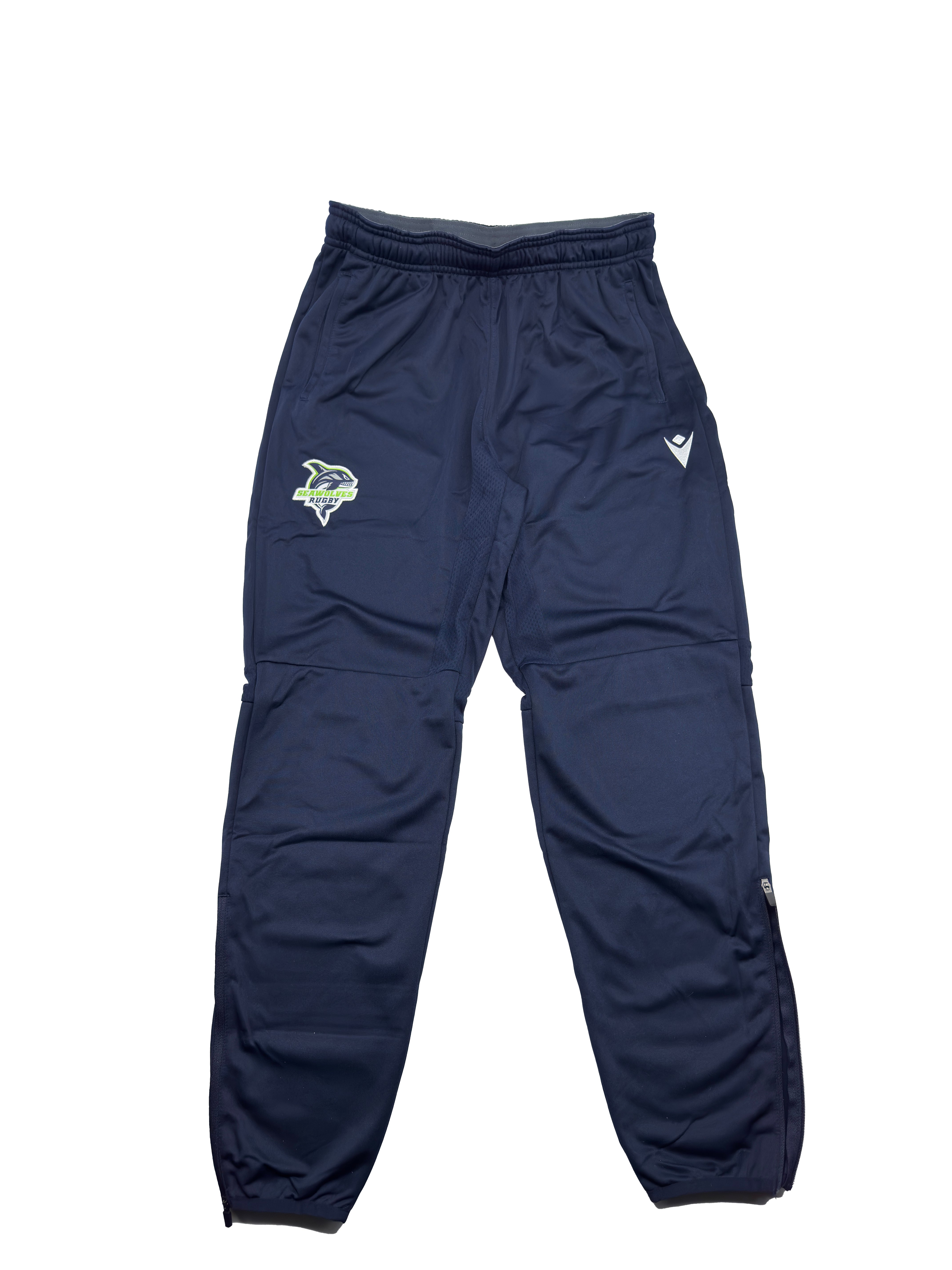 2025 Seawolves Macron Training Pants - Men's Breathable Soccer Joggers for Football Practice & Gym Workouts - Perfect for Athletes & Casual Wear
