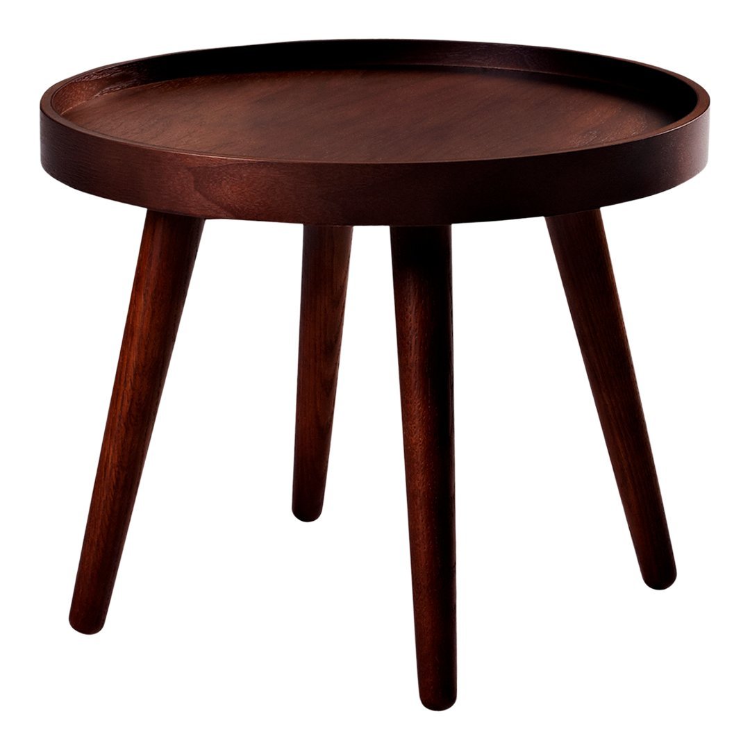 Honcke Alma Pouf Table - Modern Round Coffee Table with Soft Upholstery for Living Room, Lounge & Office - Perfect for Relaxing, Reading & Entertaining Guests