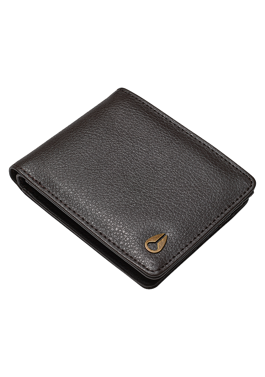 Vegan Leather Wallet for Women & Men - Eco-Friendly Brown RFID Blocking Bifold Wallet - Perfect for Travel, Business & Everyday Use