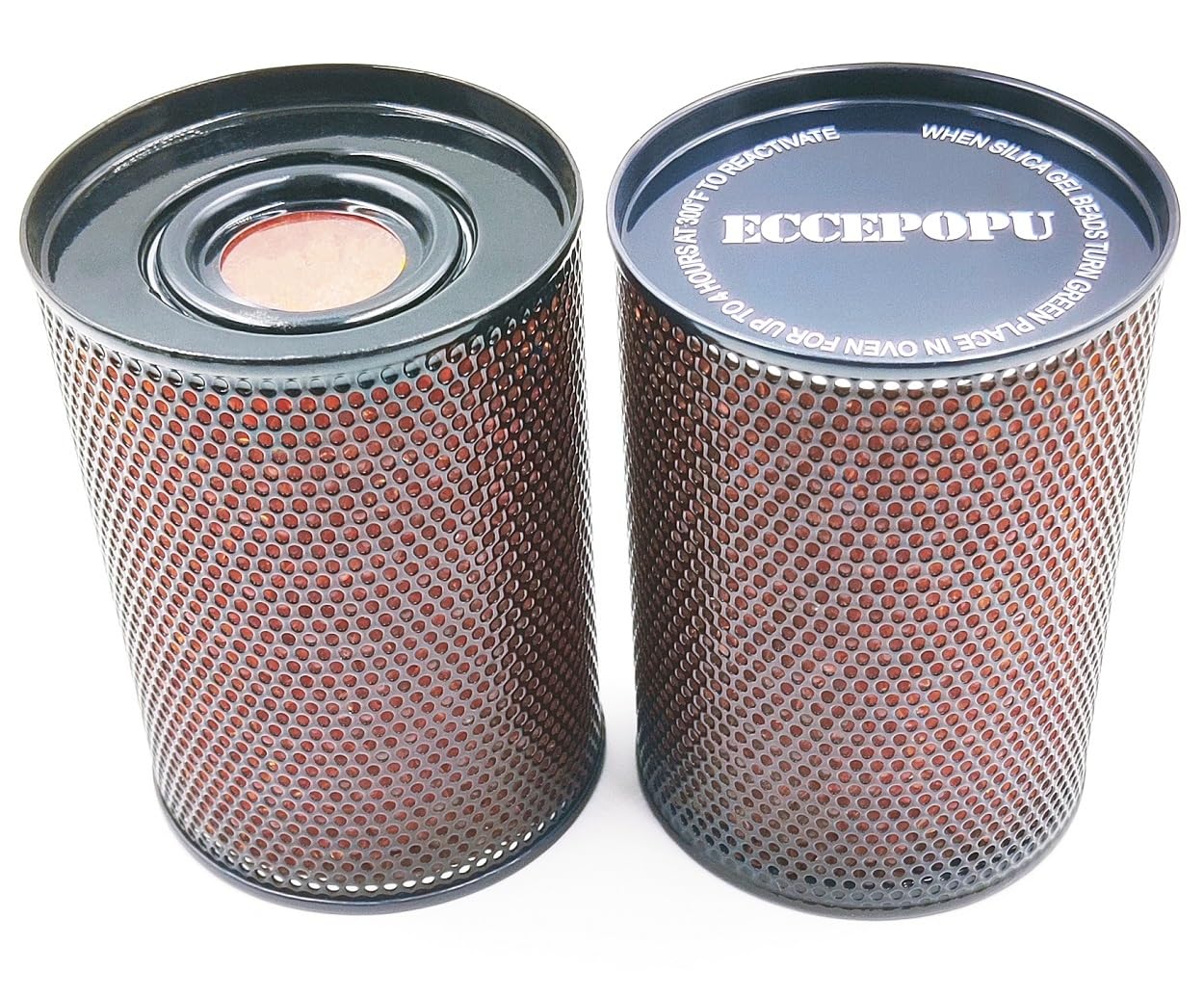 Rechargeable Mini Gun Safe Dehumidifier - 300G Reusable Moisture Absorber for Storage, Closets, Cars & Cabinets | Portable Desiccant Canister for Gun Safe Accessories (2 Pack) | Perfect for Firearm Protection, Jewelry Storage & Vehicle Moisture Control