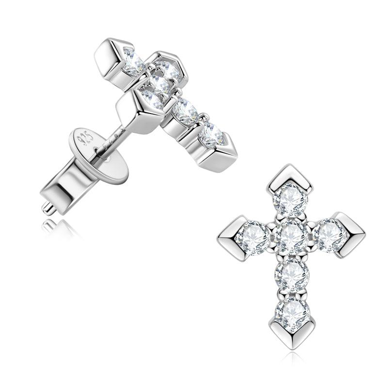 14K White Gold Plated