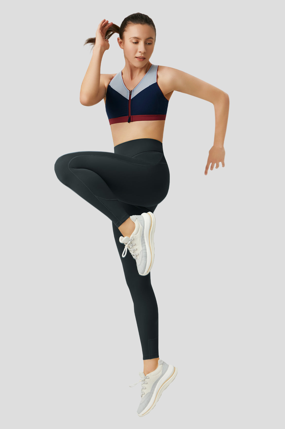 Wellshape Women's Airloop High Waist Leggings - Breathable Workout Yoga Pants for Running, Gym & Everyday Wear