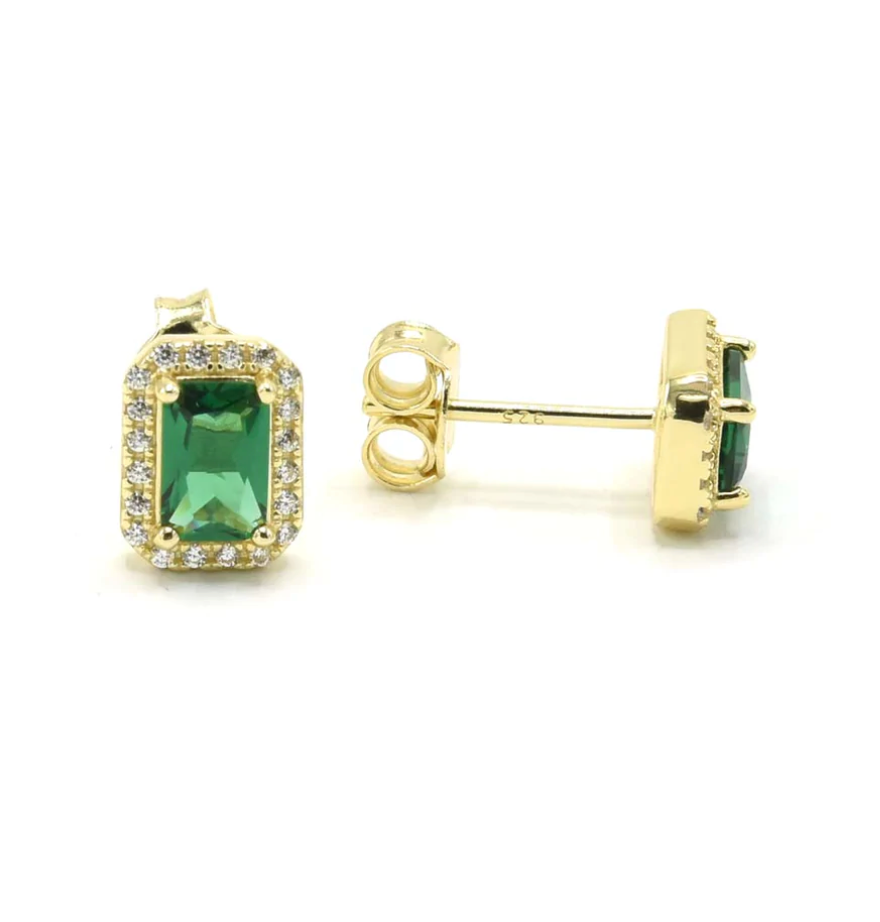 Kamie Stud Earrings for Women - Hypoallergenic Stainless Steel Earrings for Daily Wear, Gift Giving & Special Occasions
