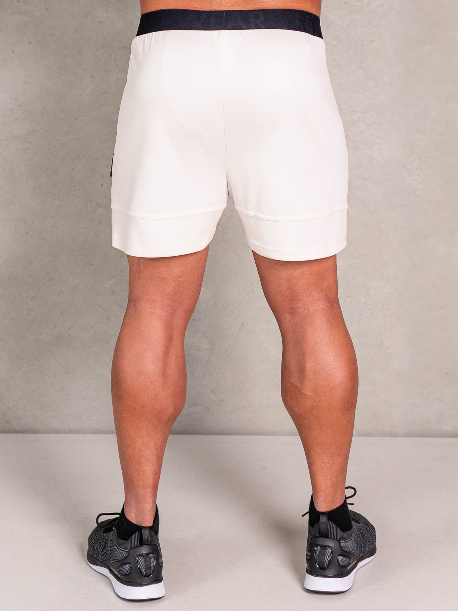 Advanced Mesh Running Shorts for Men - Lightweight & Breathable Oat Color - Perfect for Gym, Jogging & Outdoor Workouts