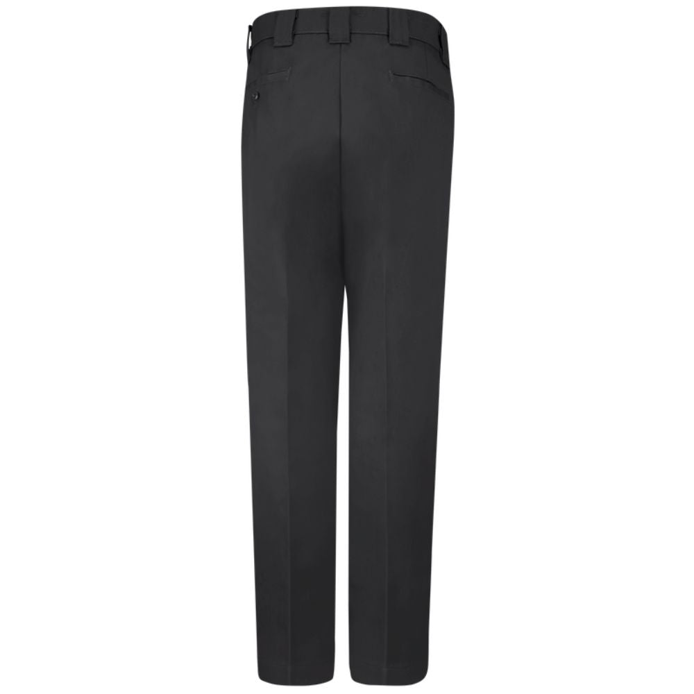 Red Kap Men's Cotton Work Pants PT62 - Durable Black Workwear for Construction, Mechanics & Outdoor Labor (Relaxed Fit, Reinforced Knees)