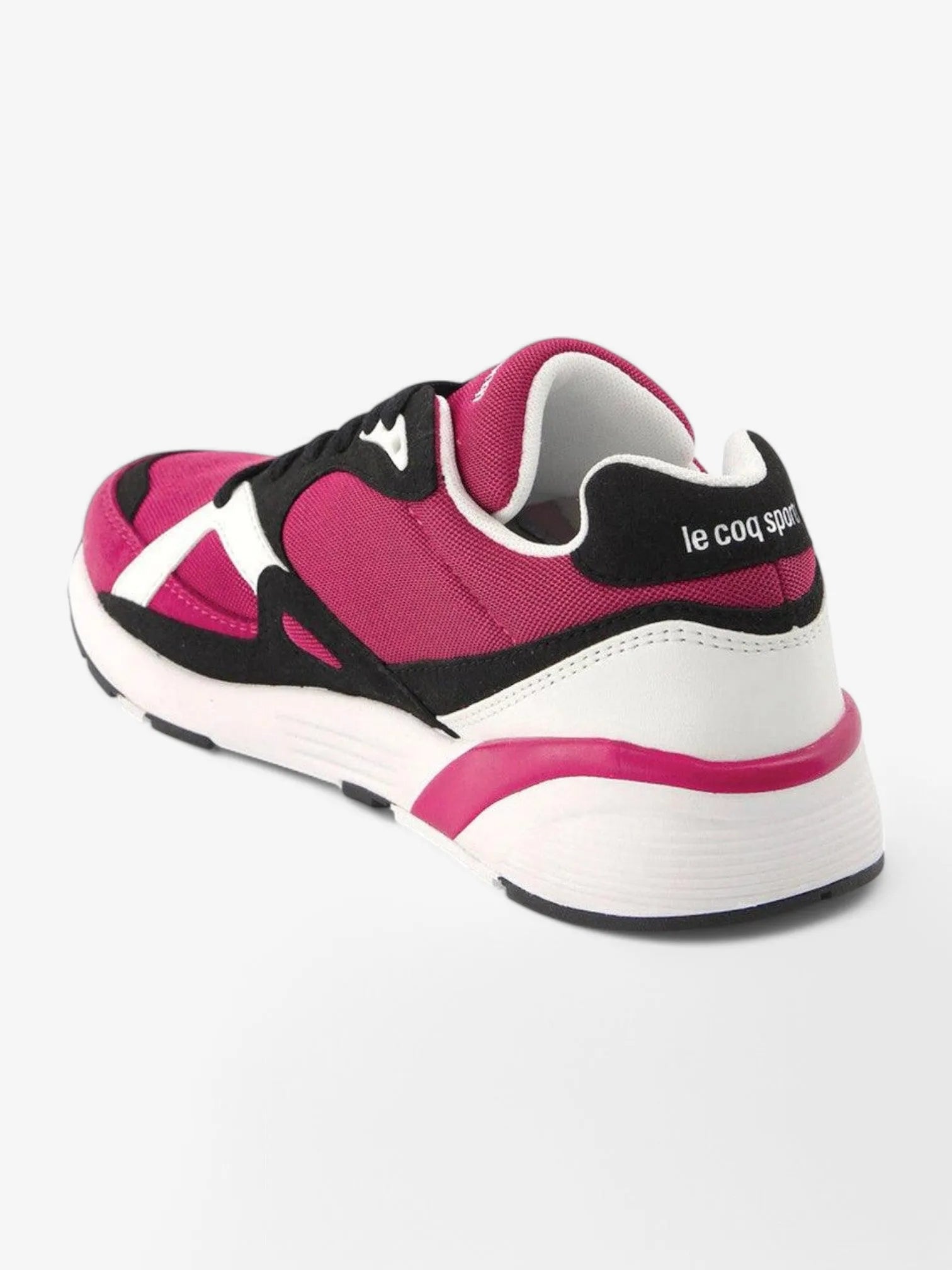 Le Coq Sportif LCS R850 Women's Running Shoes - Lightweight Cushioned Sneakers for Jogging, Gym & Casual Wear (Fuchsia Pink)
