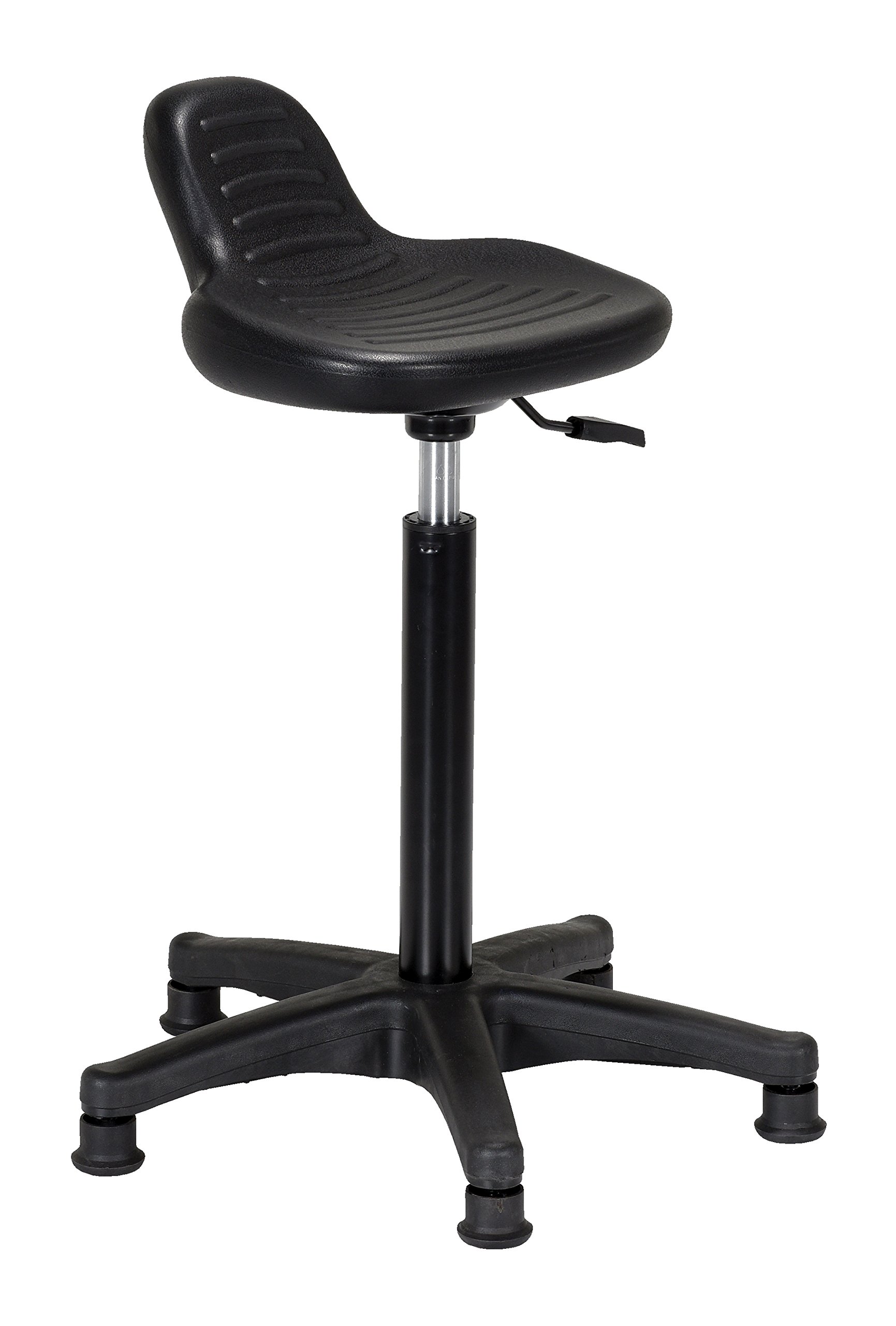 Adjustable Sit Stand Chair - Ergonomic Stool for Office & Home - 330 lb Weight Capacity - Perfect for Standing Desks & Workstations