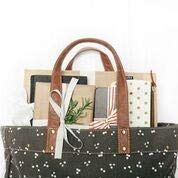 MAIKA Eco-Friendly Recycled Canvas Tote Bag - Large Durable Carryall for Women, Work, Grocery Shopping & Beach (Stylish & Sustainable)