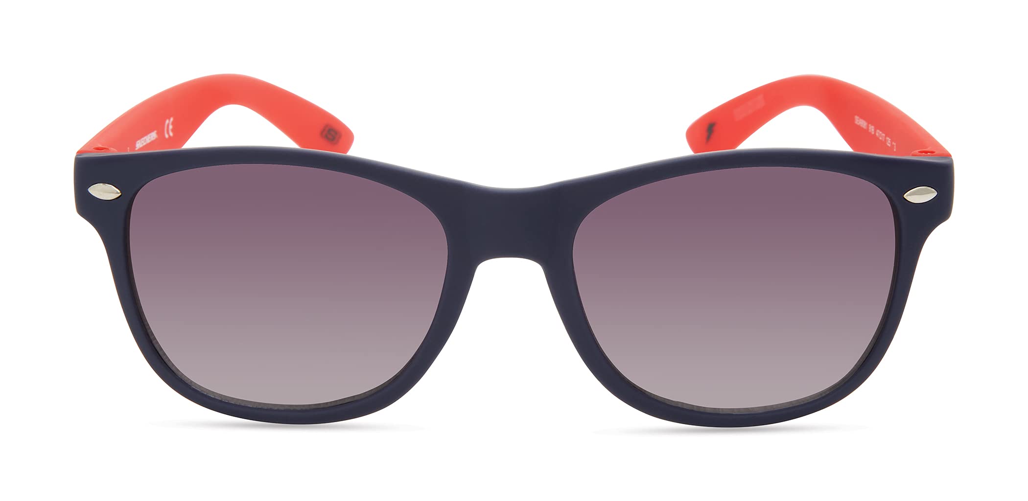 Skechers Boys' SEA9081 Square Sunglasses for Kids - UV Protection, Durable & Stylish - Perfect for Outdoor Play, Beach, and Sports Activities