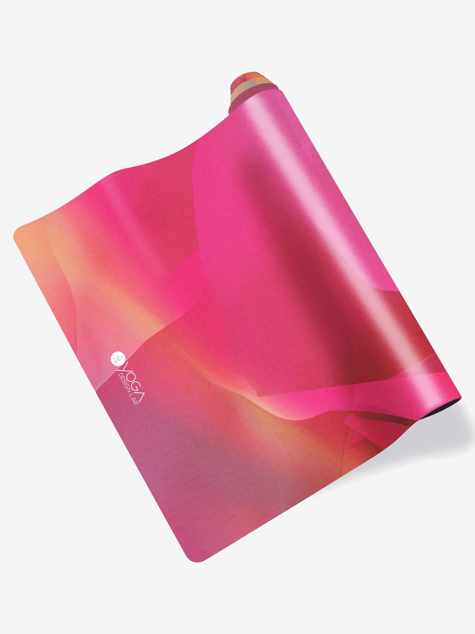 Yoga Design Lab Studio Mat 3.5mm Non-Slip Eco-Friendly Yoga Mat for Women & Men - Perfect for Home, Studio & Travel Workouts - Rose Pink