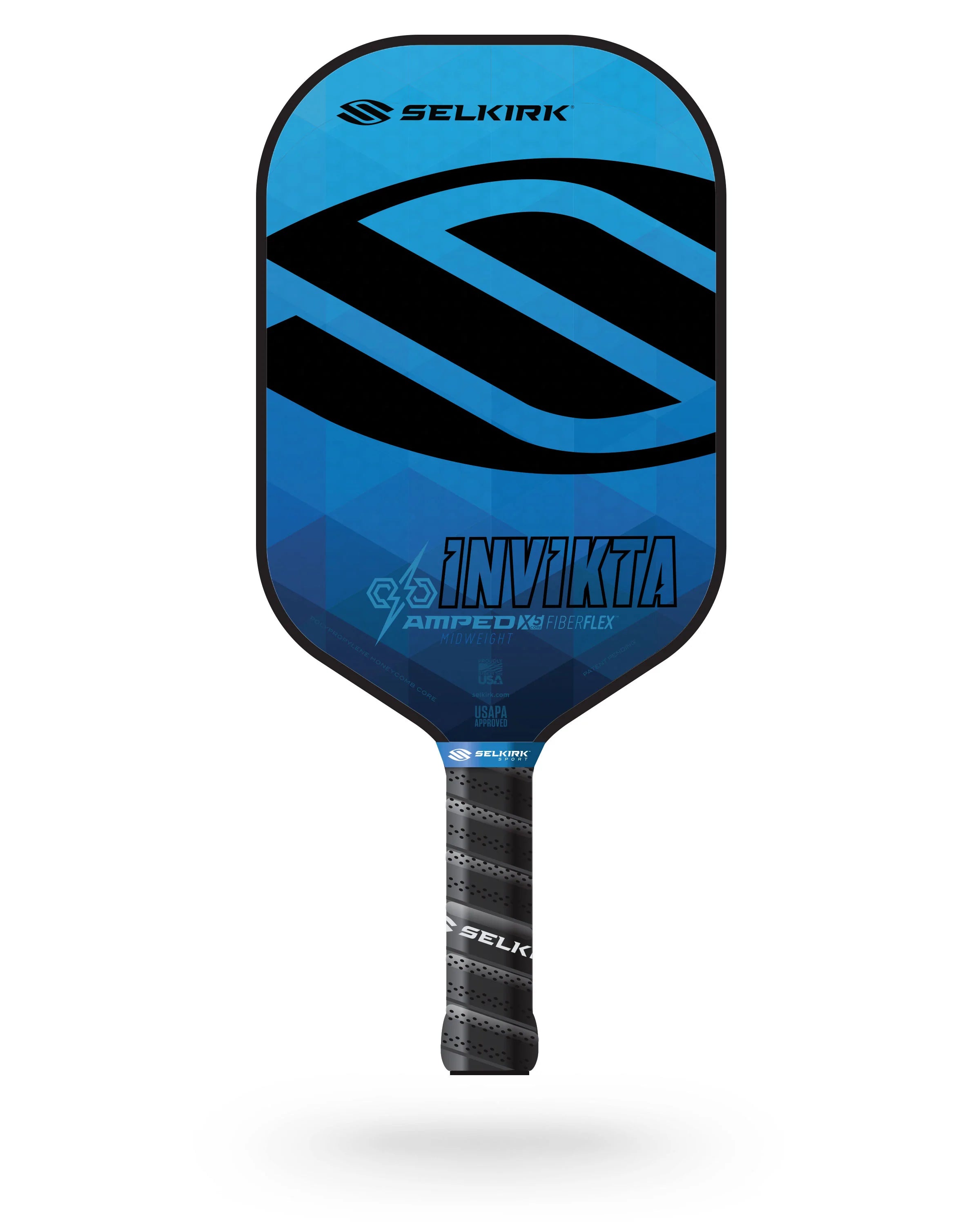 Selkirk Amped Invikta Pickleball Paddle - Premium Carbon Fiber Paddle for Competitive Play | Perfect for Tournaments, Recreational Games & Outdoor Sports