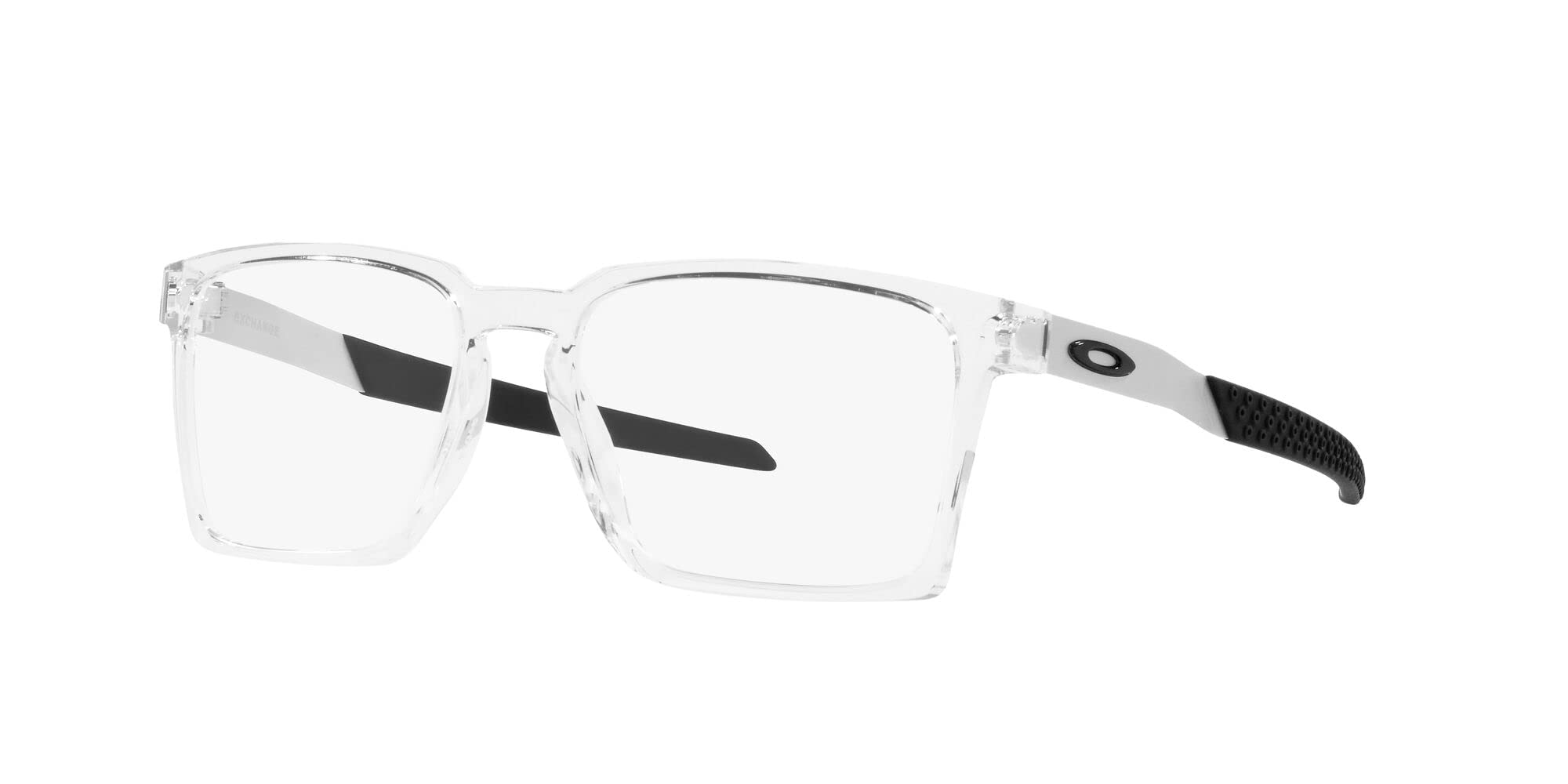 Oakley Men's Ox8055 Exchange Rectangular Prescription Eyeglass Frames - Lightweight Durable Eyewear for Sports & Everyday Wear