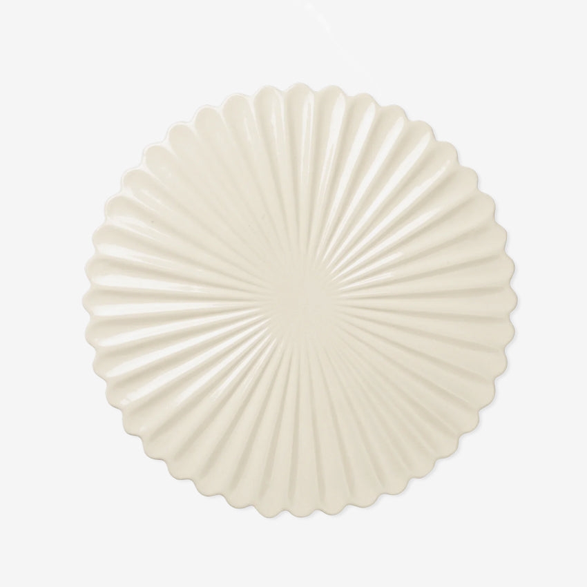 Ferm LIVING Fountain Cake Stand - Elegant Tiered Dessert Display for Weddings, Parties & Home Decor
