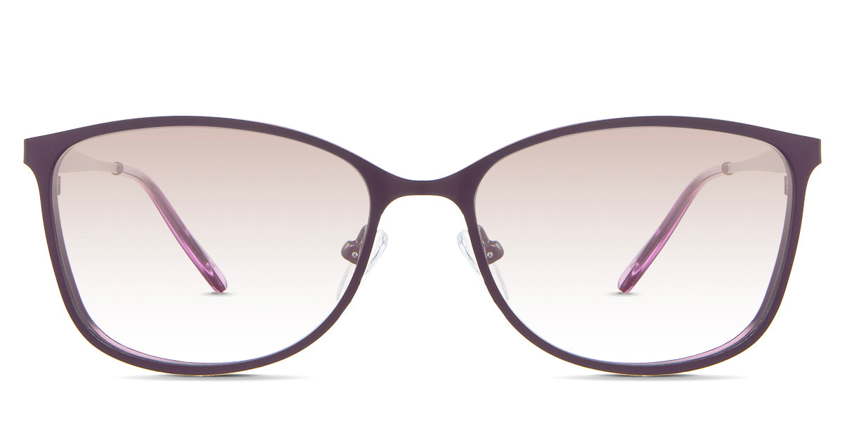Yvonne Women's Prescription Tinted Glasses - Stylish & UV Protection for Reading, Driving & Outdoor Activities