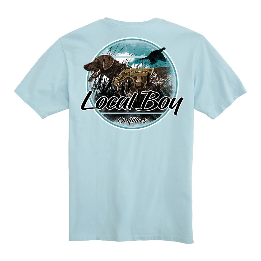 Boys' Local Boy GSP Flush Tee - Comfortable Graphic T-Shirt for Kids - Perfect for Casual Wear, School & Playdates
