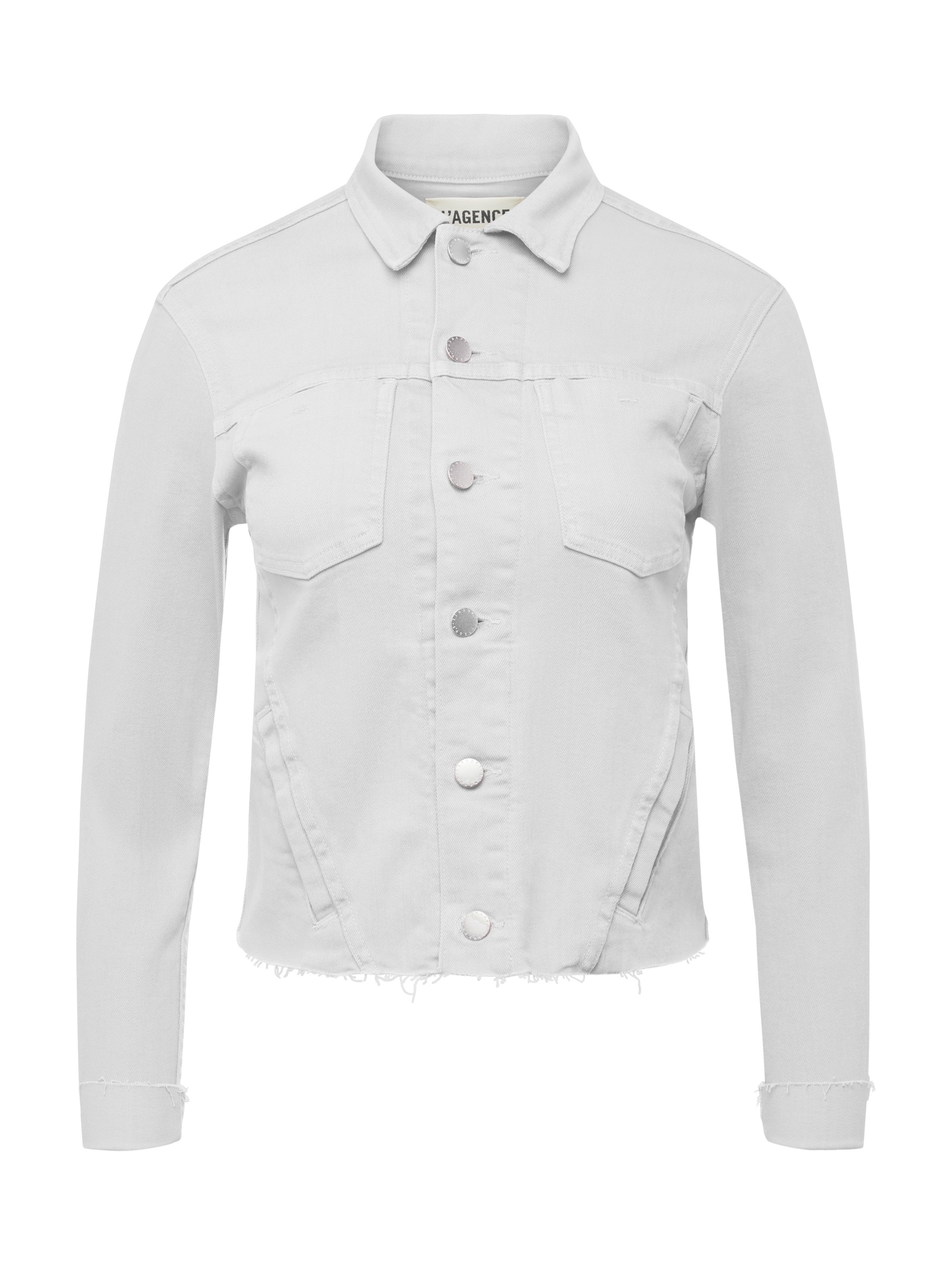 Janelle Denim Jacket for Women - Stylish Lightweight Denim Jacket with Stretch Comfort - Perfect for Casual Outfits, Spring Layering & Everyday Wear